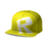 Classic Yellow R Skater Cap