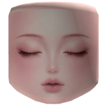 Closed Eyes Face - AEMORA
