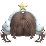 Cloudy Star Earmuff Pigtails ☁️
