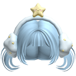 Cloudy Star Earmuff Pigtails ☁️