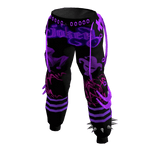 Clown pants Y2K joker jester purple,