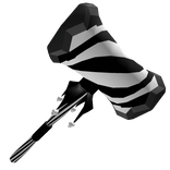 Clown Skull Hammar Black And White