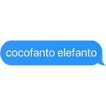 cocofanto elefanto italian brainrot text