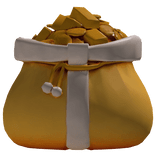[Code- MerryX] Golden Rich Santa Bag