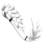 Collar Nardoragon Tail [White]