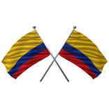 🇨🇴 Colombia Shoulder Double Flag
