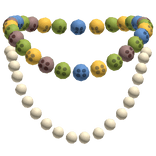 Colorful Cutesy Beads Necklace