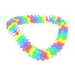 Colorful Hawaiian Lei Necklace - 3.0