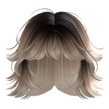 Colorful Messy Wolf Cut