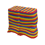 colorful rainbow kidcore leg warmers