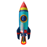 Colorful Rocket