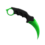 Combat Karambit: Green [R R6]