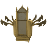 Combined Clock With Back Swords