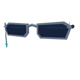 Comet Glasses — Silver & Midnight