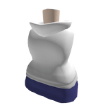 comfy sweater with long blue skirt