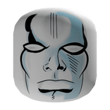 Comic Silver Surfer Face