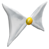 Comically Large Egg Yolk Bow Tie