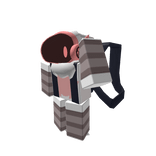 Confused Protogen Backpack Buddy