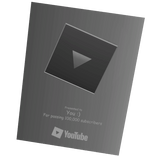 Content Creator Silver Button