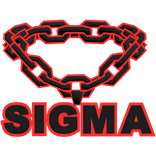 cool sigma cartoony red chain necklace