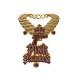 Corrente Cravejada Pink Periculosa (Encomenda)