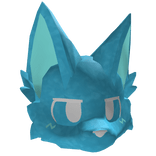 Corrupted Ice Kemono Fox Head