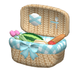 Cottagecore Picnic Basket Backpack