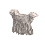 💜 Cottagecore Square Neck Crop Top_Pastel Pink