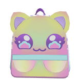 Cotton Candy Cat Backpack