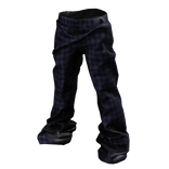 courtside - flannel sweats [blue]