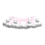 🤍 cozy cutie fluffy fur winter skirt pink plaid