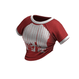 Cozy Graphic Y2K Tee (Red White)