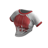 Cozy Graphic Y2K Tee (White Red)