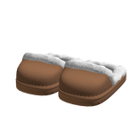 Cozy Winter Slippers - Brown