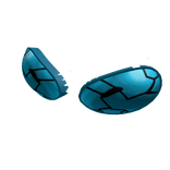 cracked swimming goggles