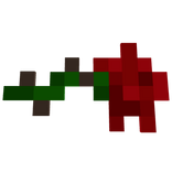 Crafted Mouth Rose ~ Flower In Mouth