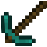 Crafters Diamond Pickaxe (Back)