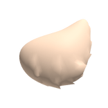 Cream Bunny Tail