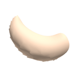 cream dog tail