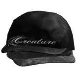 'creature' grey double stack cap