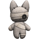 Creepy Broken Cat Doll Waist