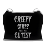 ^_^ creepy girls are the cutest top