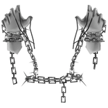 Creepy Puppeteer's Chained Strings White