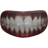 Creepy Realistic Teeth Cutout