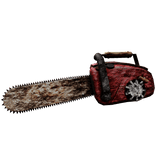 Creepy Rusty Chainsaw Waist