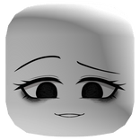 Creepy Smile Face White