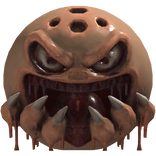 Creepy Smile Skinned Emoji