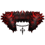 Crimson Chrome Neck Fur