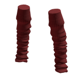 Crimson Leg Warmers