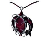 Crimson Nocturne Pendant
